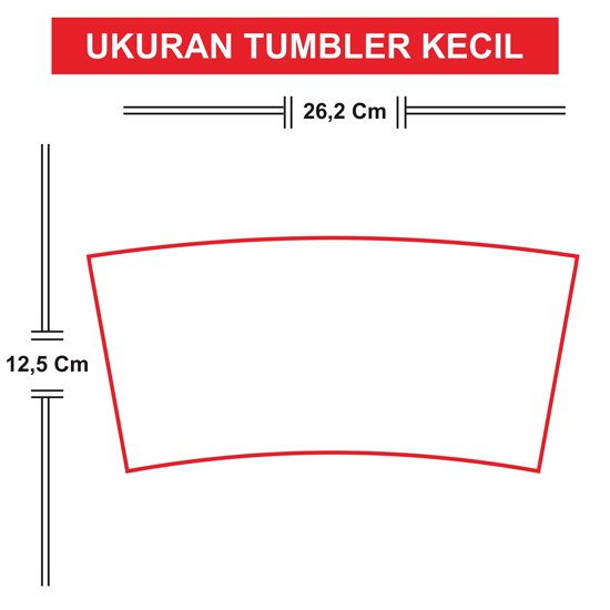 Tumbler Tinggi 14 cm