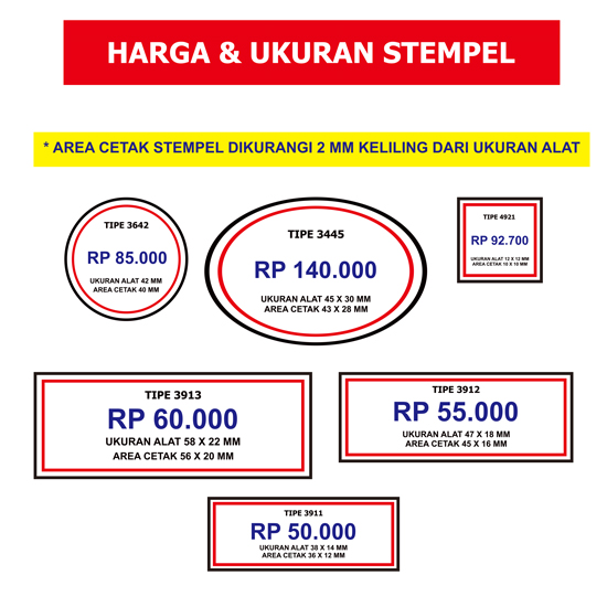 Stempel Trodat bulat diameter 42 mm