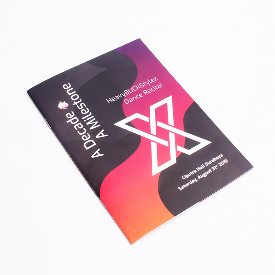 Booklet A4 (16 halaman termasuk cover)